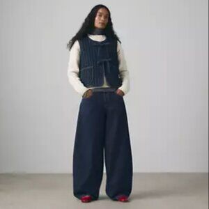 Levi's Women Shaded View Super Baggy Barrel Jeans Size 26 x 30 NWT 110$